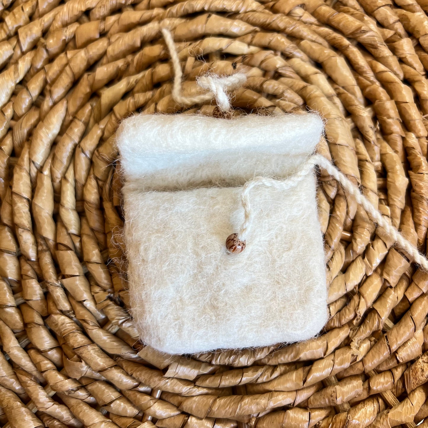 White Alpaca Purses