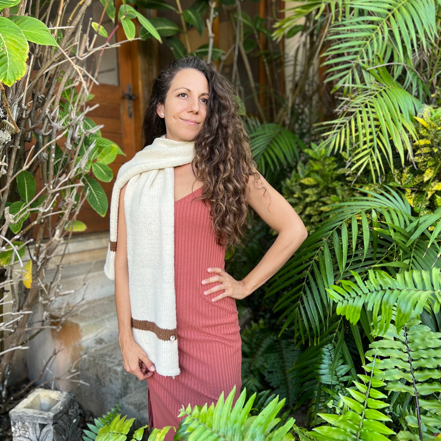 Puki Scarf "Kalama and "Cedar"