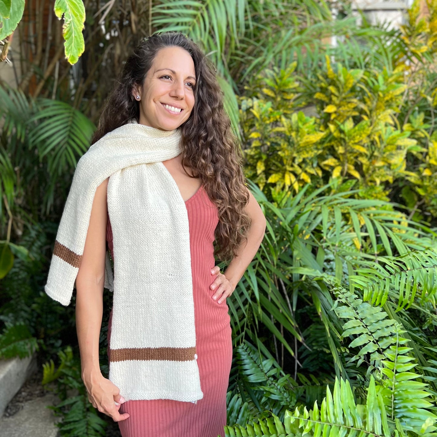 Puki Scarf "Kalama and "Cedar"