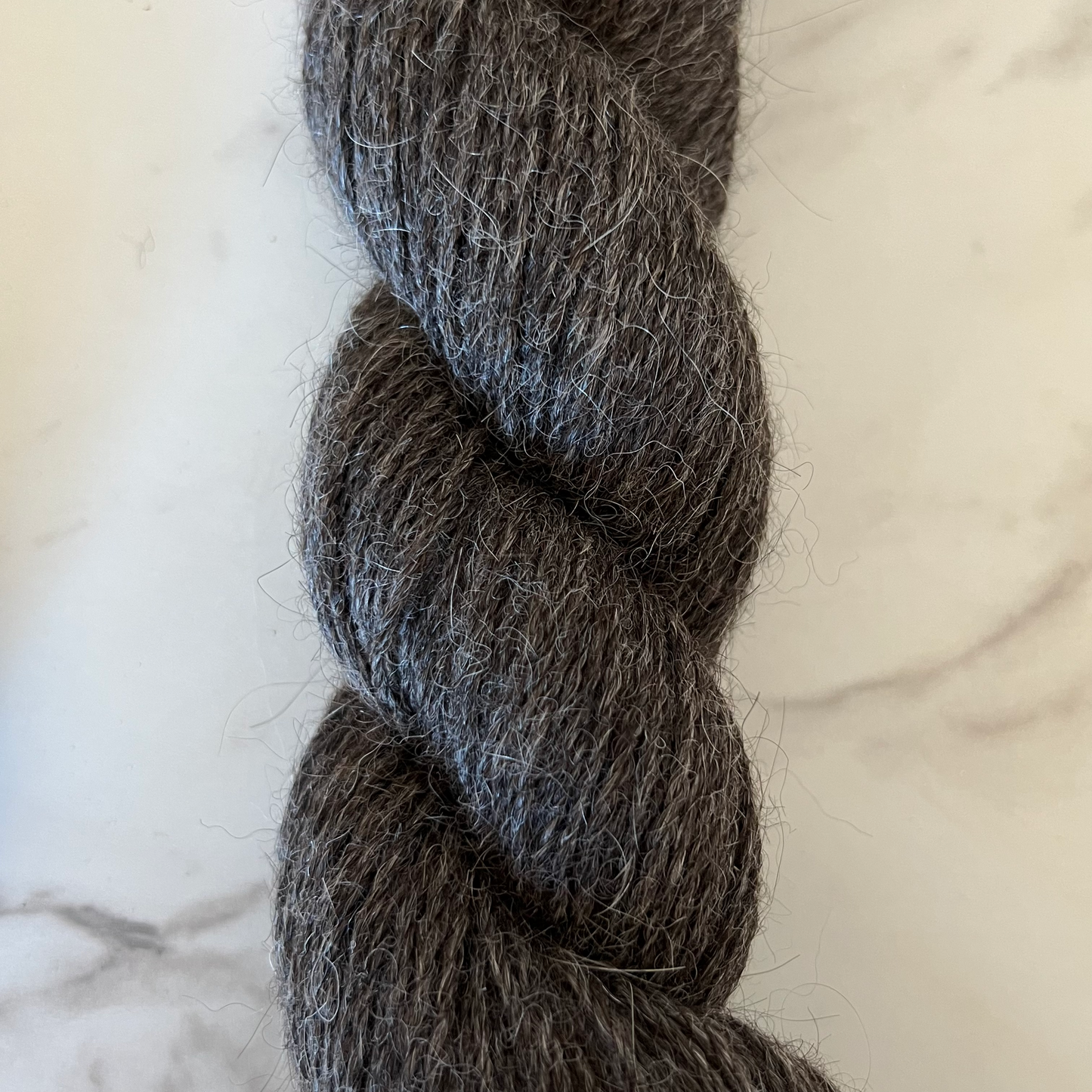 100% Llama Yarn - Dark Grey