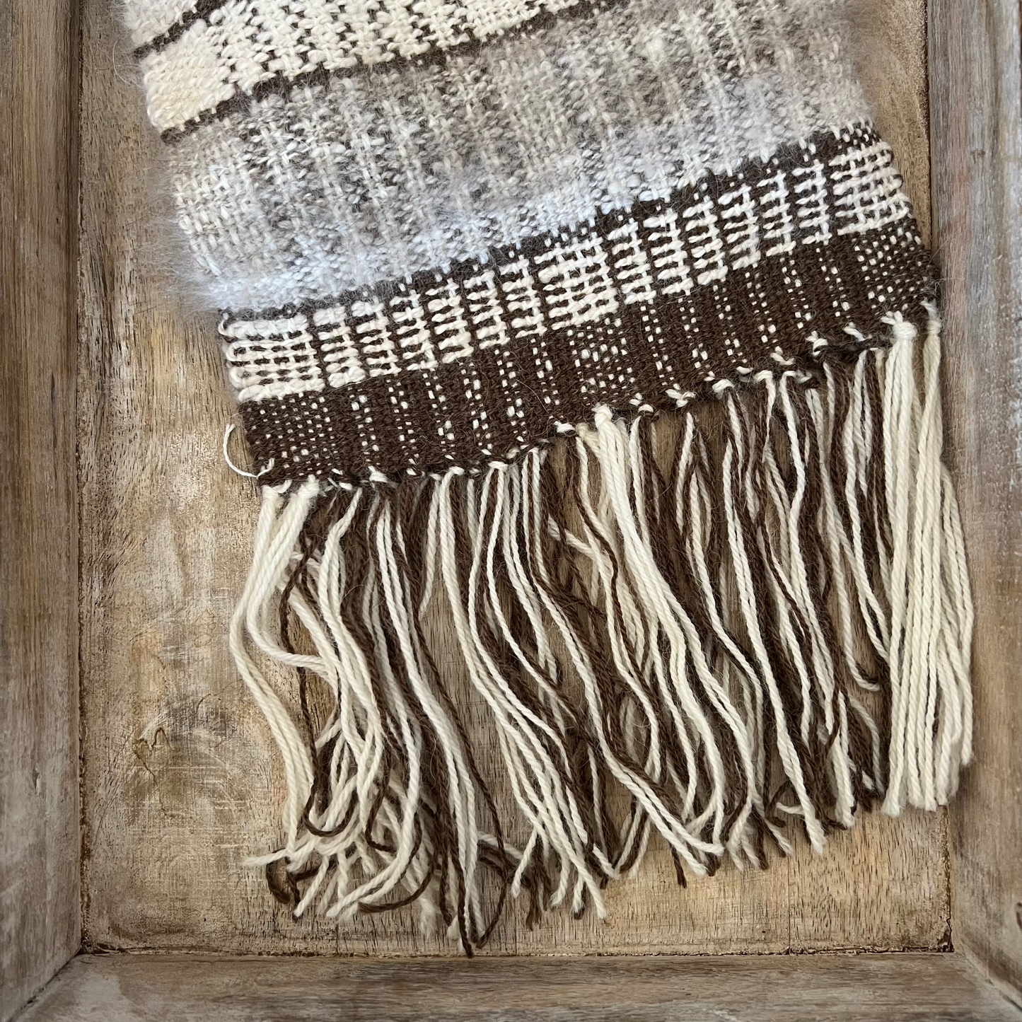 Alpaca/Mink/Angora Scarf