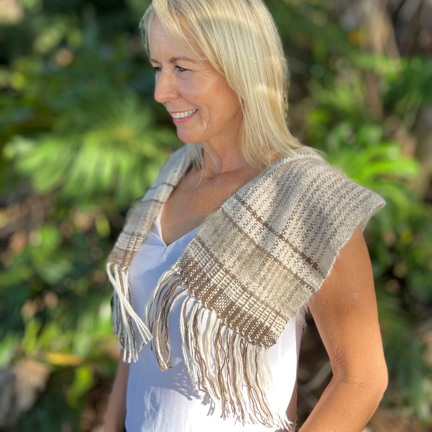 Alpaca/Mink/Angora Scarf