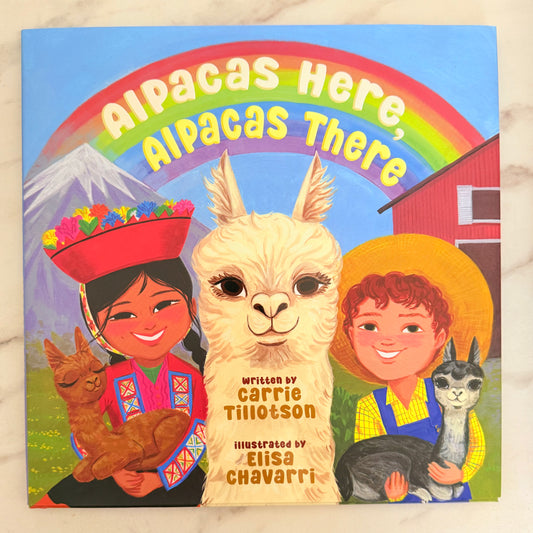 "Alpacas Here, Alpacas There" Children's Book