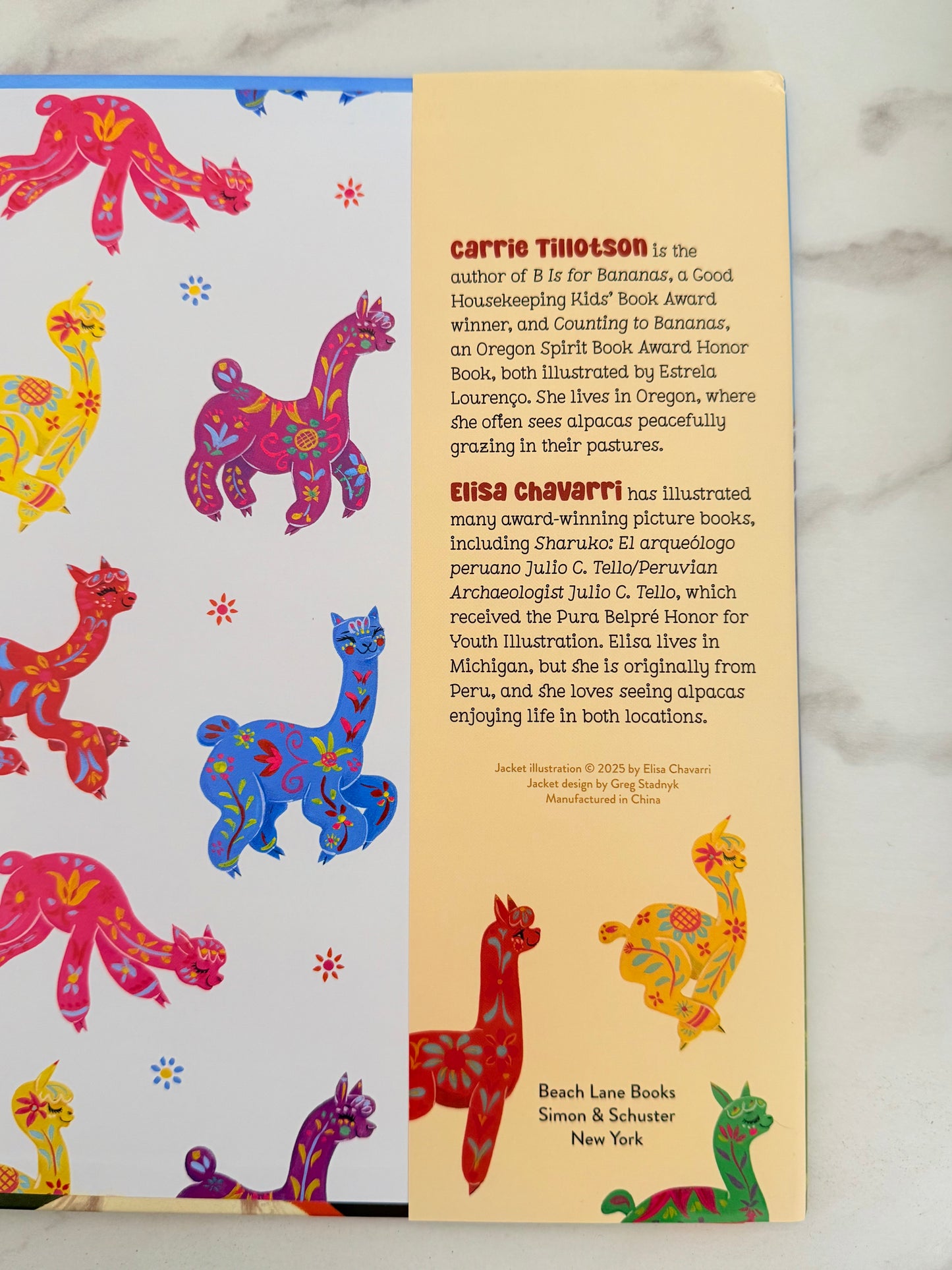 "Alpacas Here, Alpacas There" Children's Book