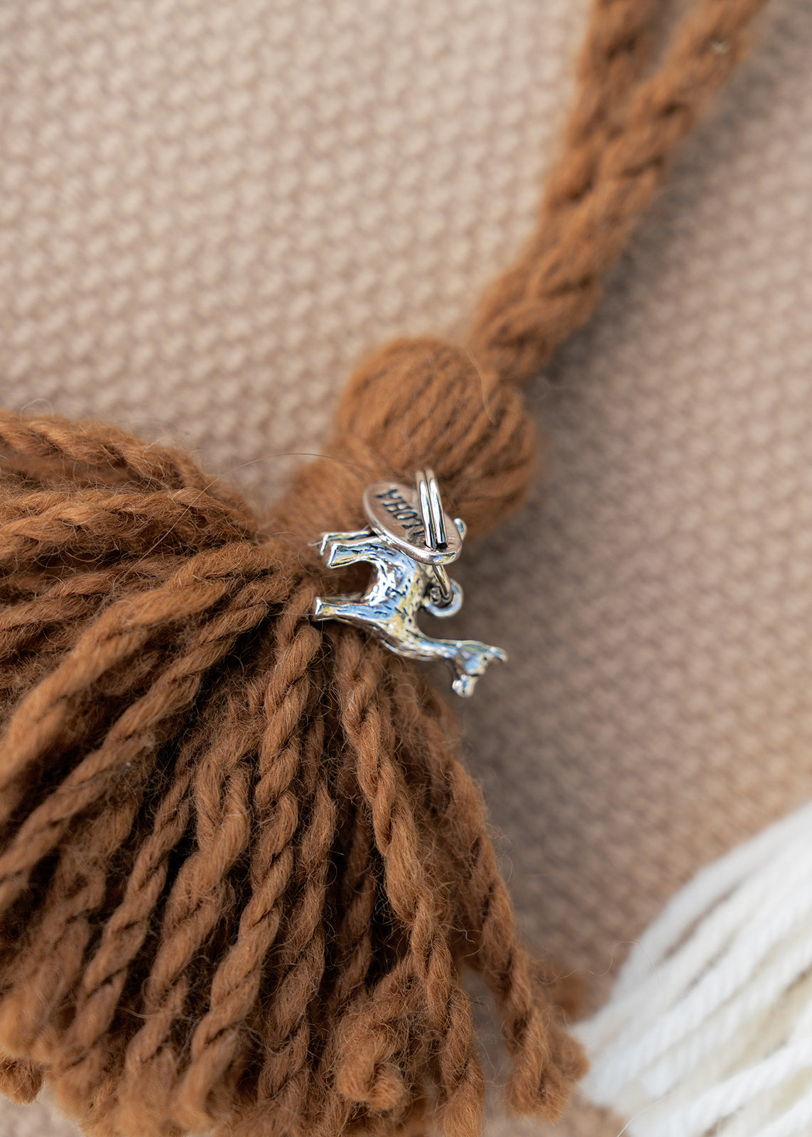 Maui Alpaca Keychain w/ Charm