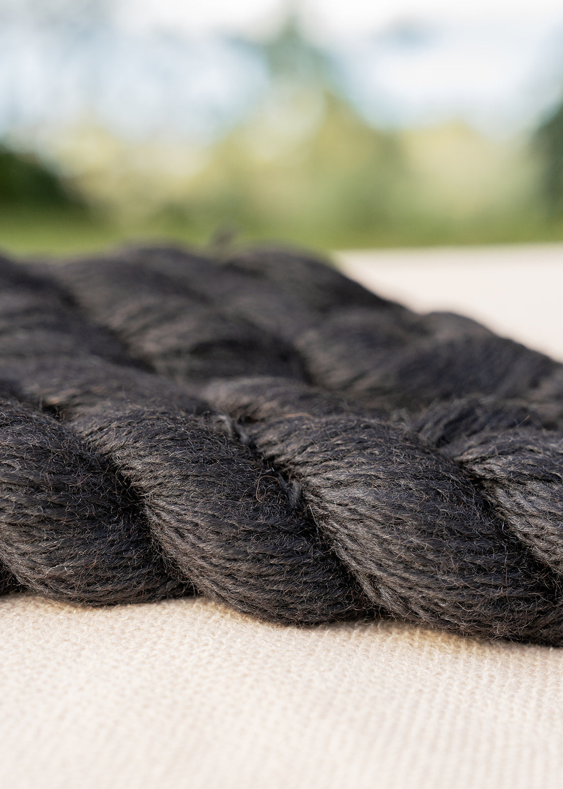 100% Maui Alpaca Yarn - Black