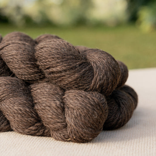 100% Maui Alpaca Yarn - Brown
