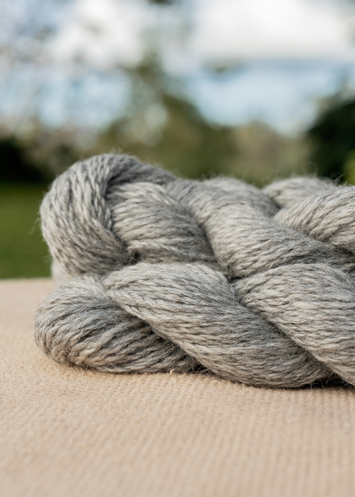 100% Maui Alpaca Yarn - Grey
