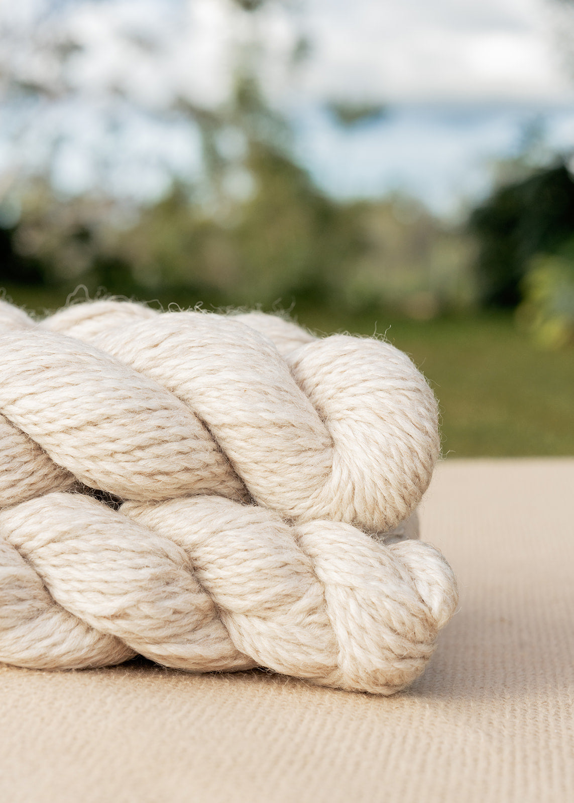 100% Maui Alpaca Yarn - Cream
