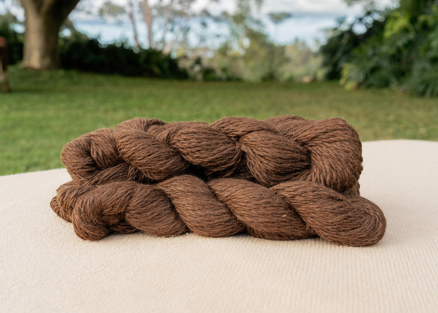 100% Maui Alpaca Yarn - Brown