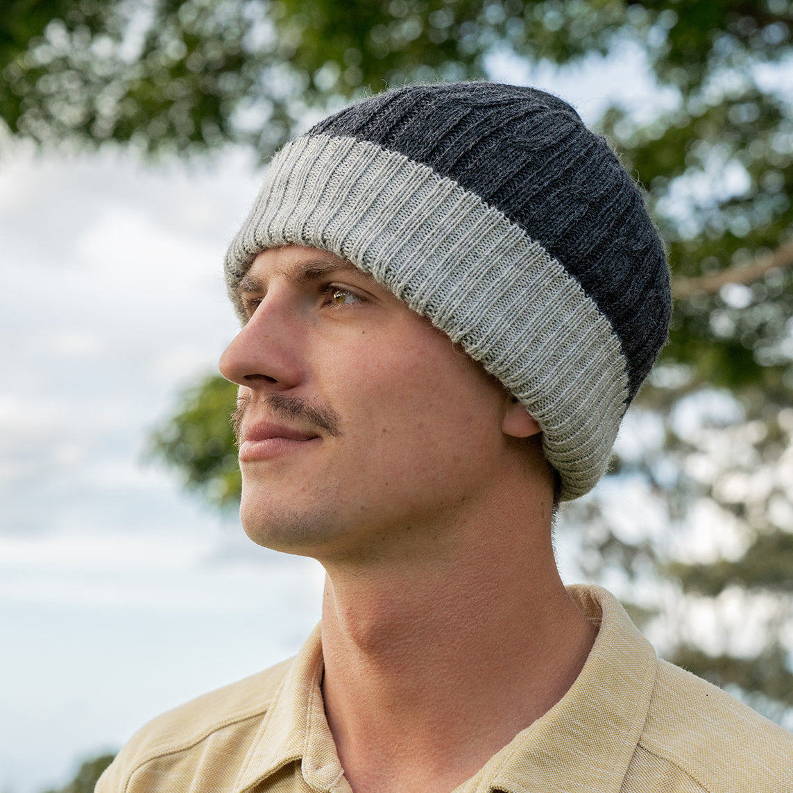 Men's 100% Alpaca Hat