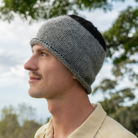 Men's Handmade 100% Alpaca Hat