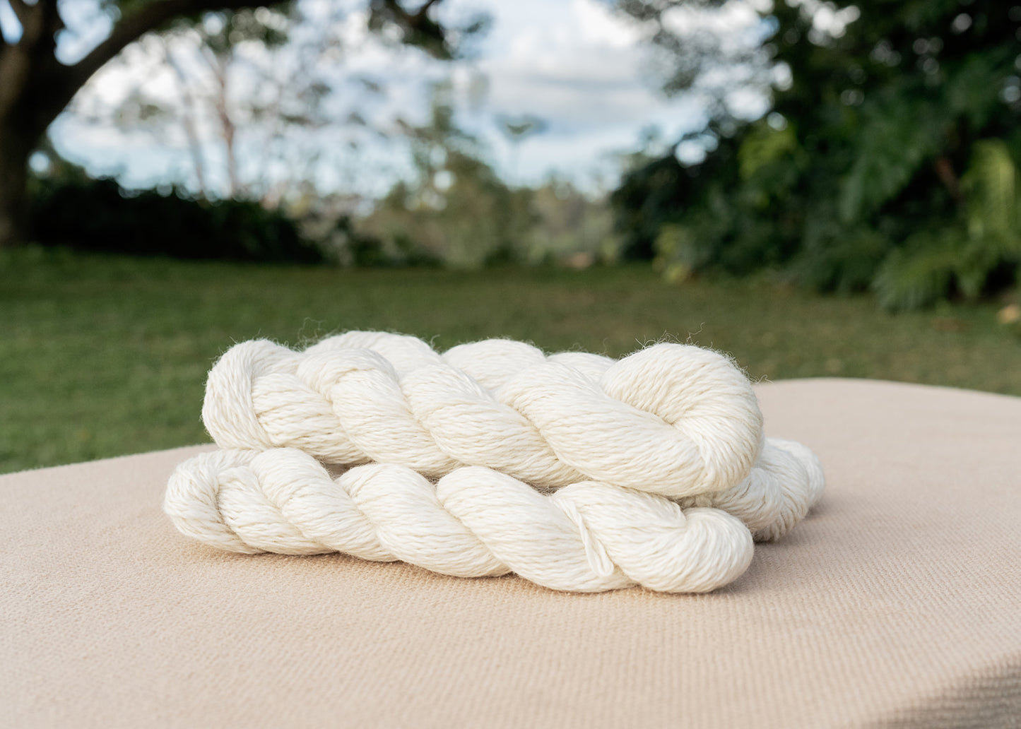 100% Maui Alpaca Yarn - Cream