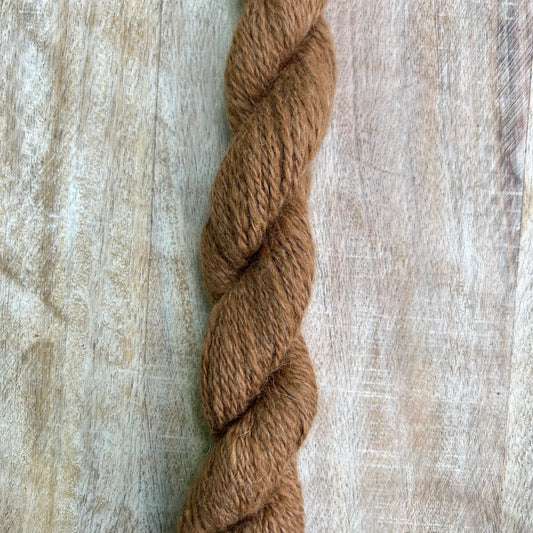 100% Suri Alpaca Yarn -  Brown "Cedar"