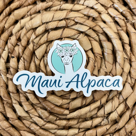Maui Alpaca Stickers